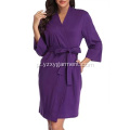 Robe pura de malha feminina